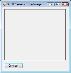 The Graphical User Interface of the RTSP camera viewer