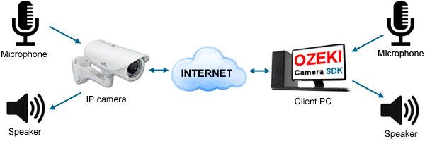 structure of two way audio