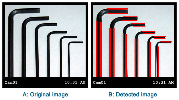 line detection in C#