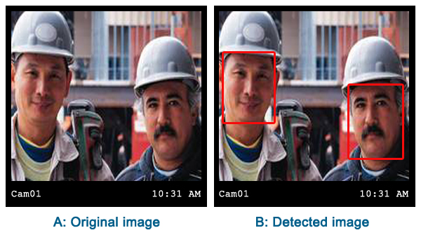 detected faces in C#